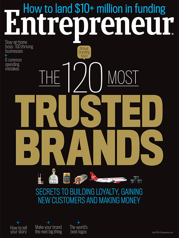Entrepreneur Magazine April 2014 cover